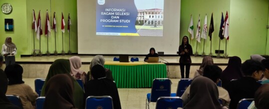 Sosialisasi Universitas Gadjah Mada di SMA YPVDP